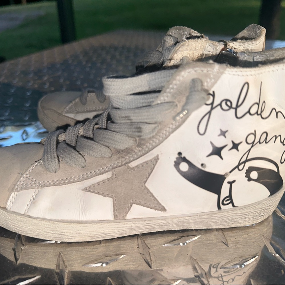 Golden Goose Kids Francy High Top Shoes Sneakers EU 31 US 13/13.5